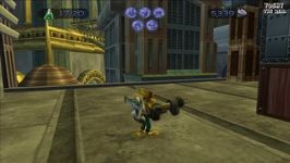 une photo d'Ã©cran de Ratchet et Clank sur Sony Playstation 2